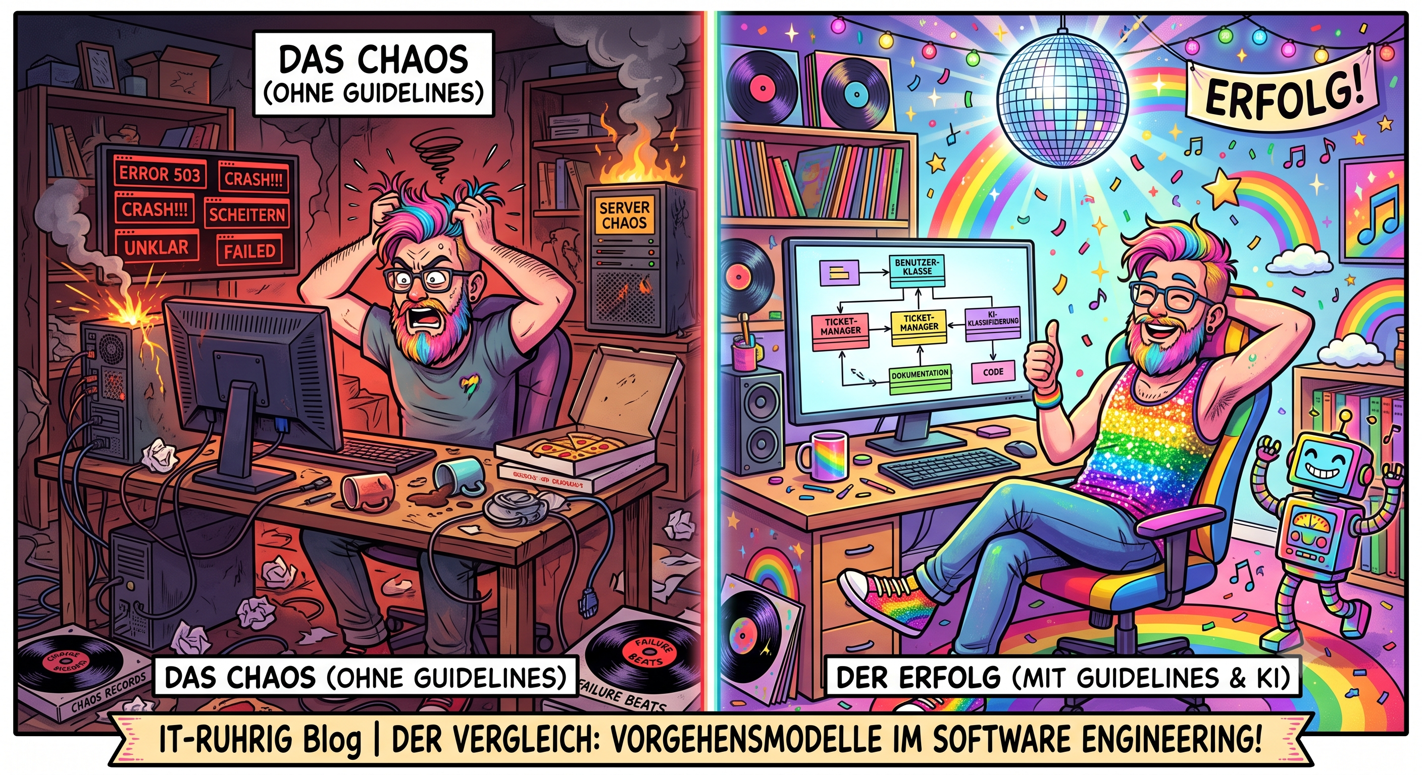 Der Vergleich: Vorgehensmodelle im Software Engineering