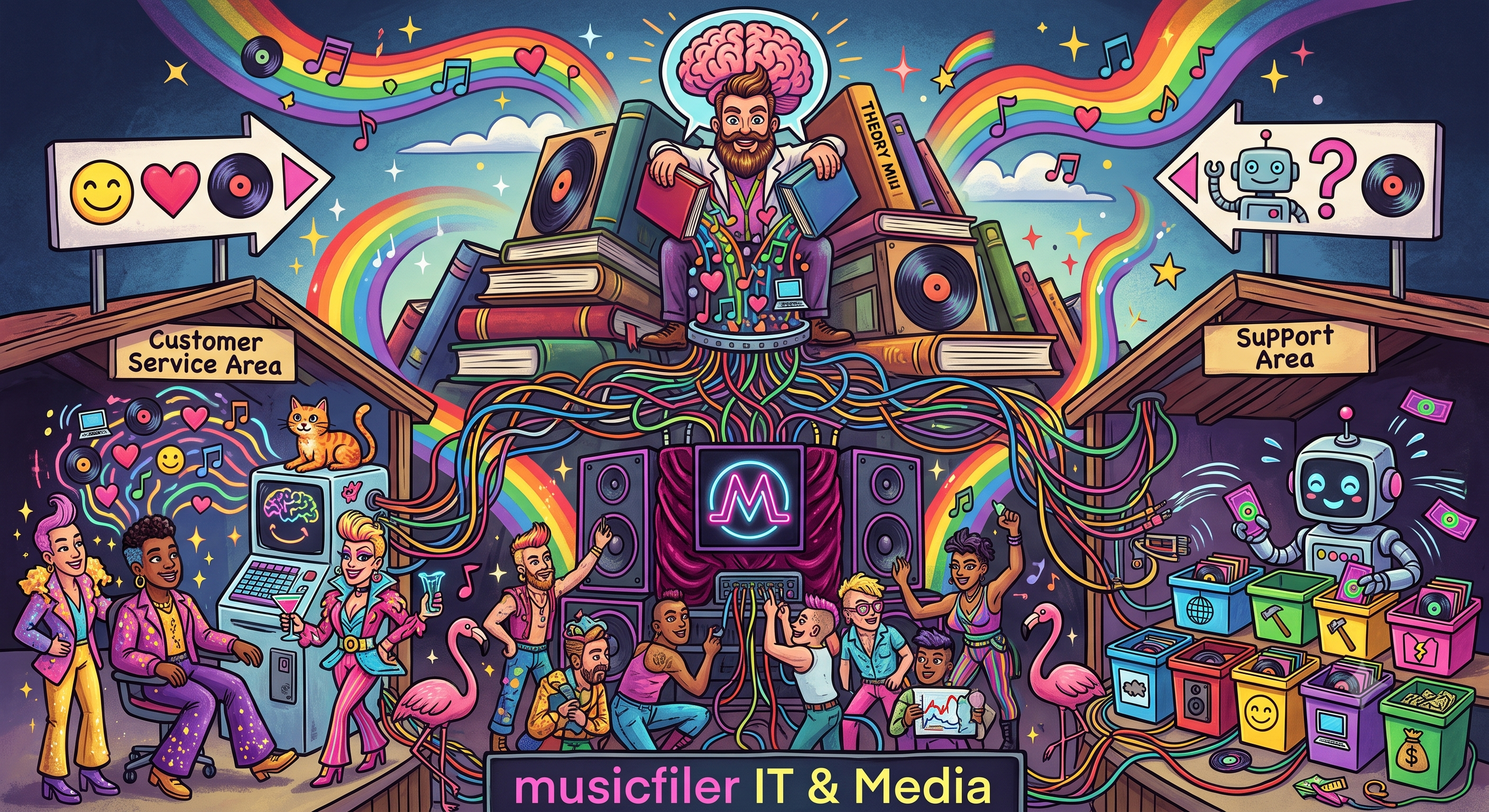 musicfiler IT & Media, die musikalische Würze mit Technik zum Erfolg